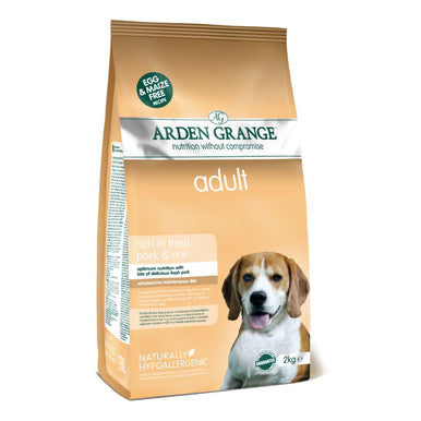 Arden Grange Adult Pork & Rice Dry Dog Food