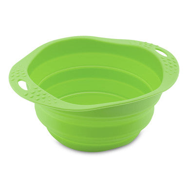 Beco Pets Collapsible Green Dog Travel Bowl