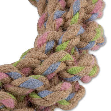 Beco Pets Hemp Rope Tough Dog Toy - Jungle Ring