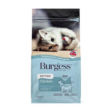 Burgess Complete Kitten Chicken Cat Food