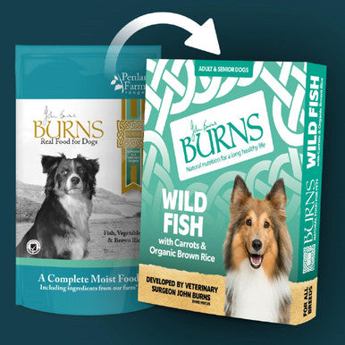 Burns Penlan Farm Wet Dog Food - Fish Brown Rice & Vegetables