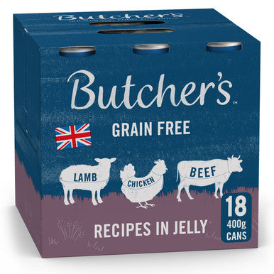 Butcher's Grain-free Meaty Recipes in Jelly Wet Dog Food