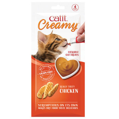 Catit Creamy Lickable Cat Treat Chicken