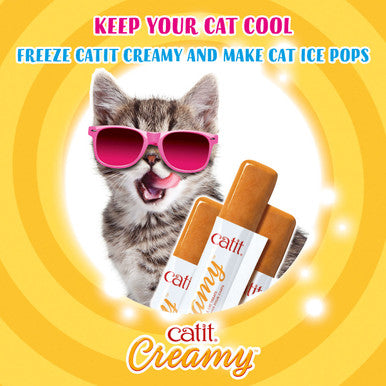 Catit Creamy Lickable Cat Treat Chicken