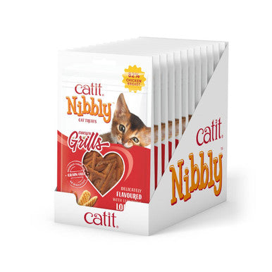 Catit Nibbly Grills Chicken & Lobster Cat Treat