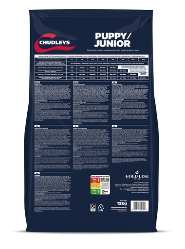 Chudleys Puppy/Junior Dry Dog Food