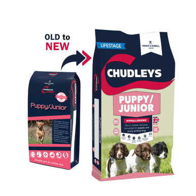 Chudleys Puppy/Junior Dry Dog Food