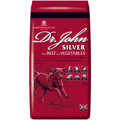 Dr John Adult Silver Beef Working Dry Dog Food