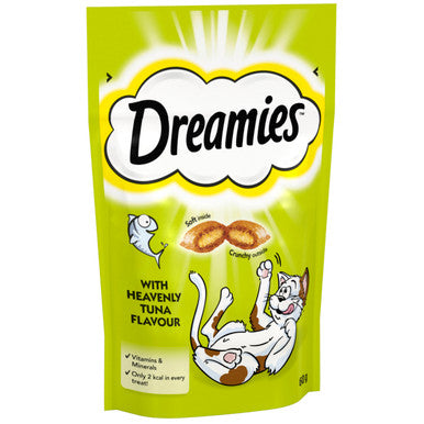 Dreamies Adult 1+ Cat Treat with Tuna