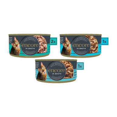 Encore Cat Broth Tin Fish Selection