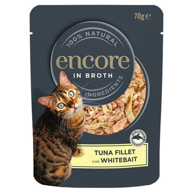 Encore Cat Pouch Tuna & White Bait