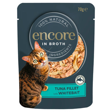 Encore Cat Pouch Tuna & White Bait