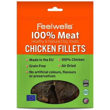 Feelwells 100% Meat Chicken Fillets Dog Treat