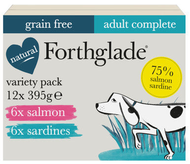 Forthglade Natural Grain-free Adult Fish Variety Pack