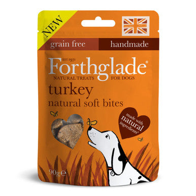 Forthglade Natural Soft Bites Turkey Dog Treat