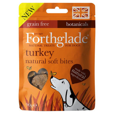 Forthglade Natural Soft Bites Turkey Dog Treat