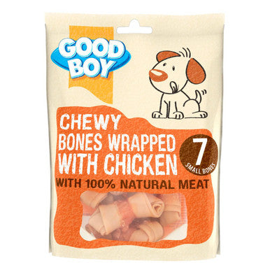 Chewy Bones Wrapped Chicken Dog Treat