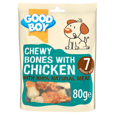 Good Boy Chewy Mini Bones with Chicken Dog Treat