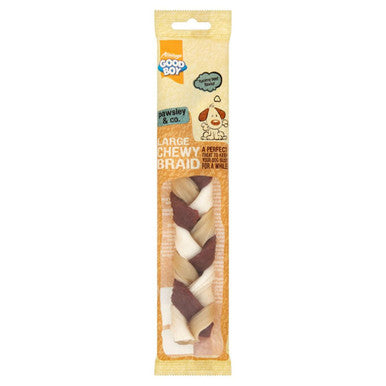 Good Boy Pawsley & Co Large Chewy Braid Dog Treat