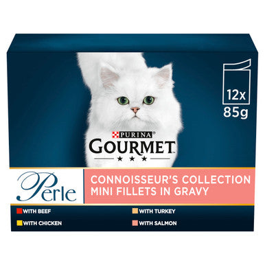 Gourmet Perle Connoisseurs Cat Food Mixed