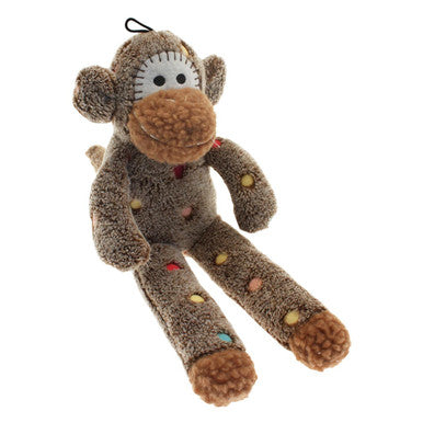 Happy Pet Little Rascals Sock Monkey Puppy Toy