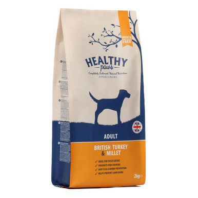 Healthy Paws British Turkey & Millet Adult Dog Food