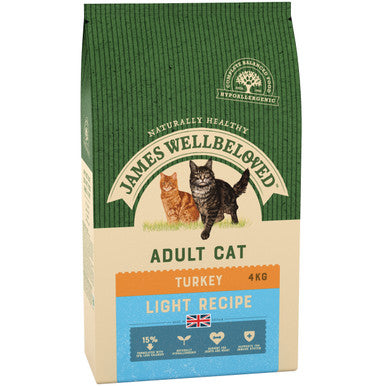 James Wellbeloved Complete Adult Light Turkey Dry Cat Food