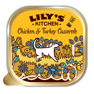 Lily's Kitchen Chicken & Turkey Casserole for Dog