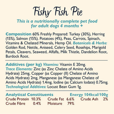 Lily's Kitchen Fishy Fish Pie for Dog