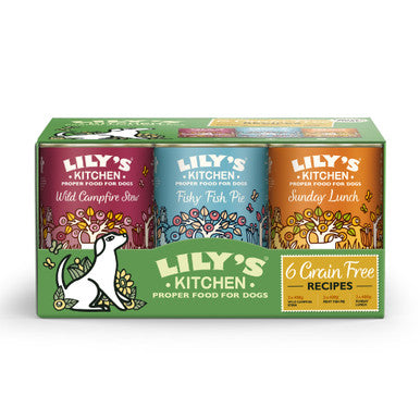 Lily's Kitchen Grain-free Recipes for Dog Multipack