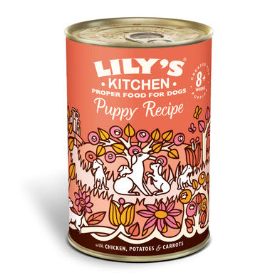 Lily's Kitchen Puppy Recipe with Chicken Potatoes & Carrots