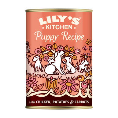 Lily's Kitchen Puppy Recipe with Chicken Potatoes & Carrots