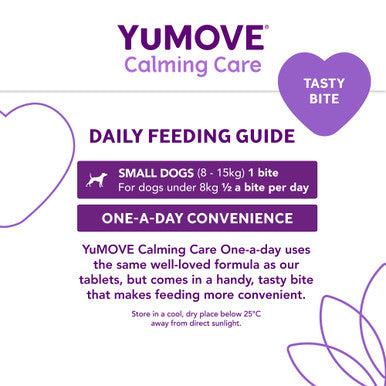 YuMOVE One-A-Day Calming Care Supplement for Small Dogs