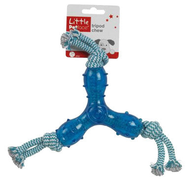 Little Petface Tripod Puppy Chew Dog Toy