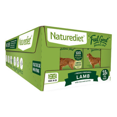 Naturediet Feel Good Lamb Complete Wet Dog Food