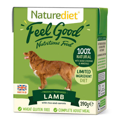 Naturediet Feel Good Lamb Complete Wet Dog Food