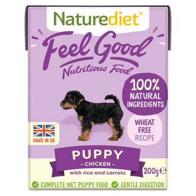 Naturediet Feel Good Puppy Complete Wet Dog Food