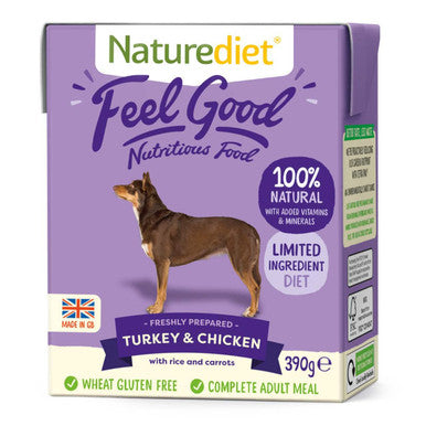 Naturediet Feel Good Turkey & Chicken Complete Wet Dog Food