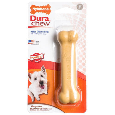 Nylabone Dura Chew Peanut Butter Dog Toy