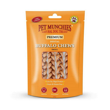 Pet Munchies Small Buffalo Dental Chew Dog Treat