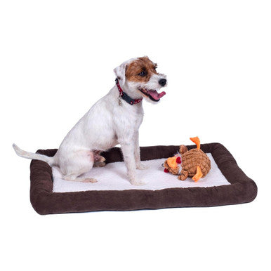 Petface Sams Luxury Crate Bolster Dog Bed