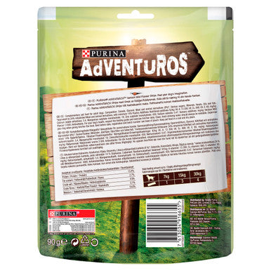 Purina Adventuros Strips Dog Treat Venison