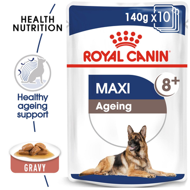 Royal Canin Maxi Ageing in Gravy Wet Dog Food