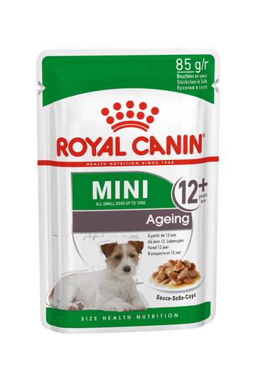 Royal Canin Mini Ageing 12+ Senior In Gravy Wet Dog Food