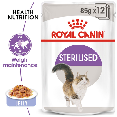 Royal Canin Sterilised Adult in Jelly Wet Cat Food