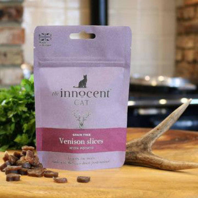 The Innocent Cat Venison Slices Cat Treat