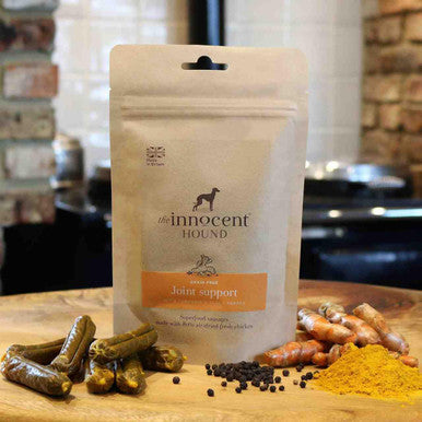 The Innocent Hound Dog Treat Joint Support Superfood Sausages