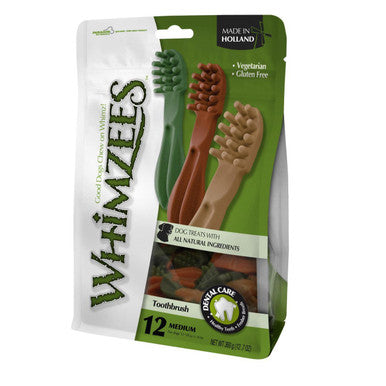 Whimzees Toothbrush Dental Chew Large Dog Treat 50mm