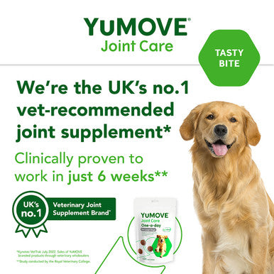 Yumove Chewies One a Day Dog Joint Supplement for Large Dog