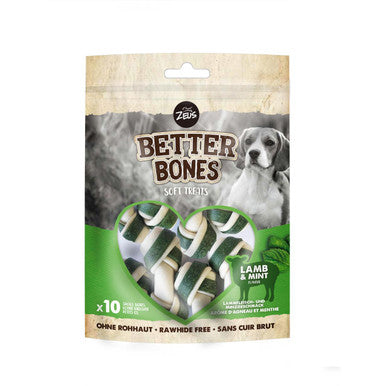 Zeus Better Bones Rawhide Alternative Lamb with Mint 7.5cm